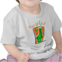 KRW Mardi Gras Gator t-shirts by KRWDesigns KRW Mardi Gras Gator t-shirts