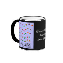 KRW Music Makes Dreams Take Flight mugs
