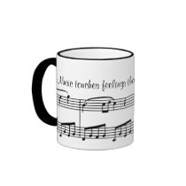 KRW Music touches feelings that words alone ... mugs