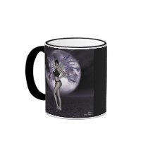 KRW Nocturne - Gothic Faery mugs by KRWDesigns KRW Nocturne - Gothic Faery mugs