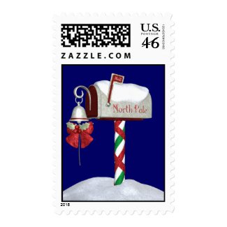 KRW North Pole Postage stamp
