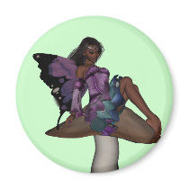 KRW Padura The Wood Faerie Magnet magnets