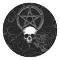 KRW Pagan Grunge Skull stickers