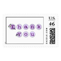 KRW Pansy Thank You Stamp stamps