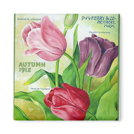 KRW Perry Bulbs and Seeds 1912 Vintage Magnet magnet