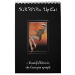 KRW Pin Up Art Portfolio Wall Calendars