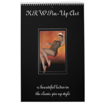 KRW Pin Up Art Portfolio Wall Calendars