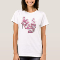 KRW Pink Pump t-shirts