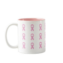 KRW Pink Ribbon - Breast Cancer Awareness mugs