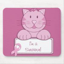 KRW Pink Ribbon survivor mousepads