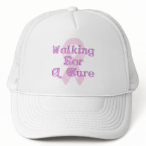 KRW Pink Ribbon Walking for Cure hats