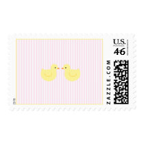 KRW Pink Stripe Rubber Ducks Baby postage