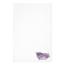 KRW Pledge of Allegiance Stationery