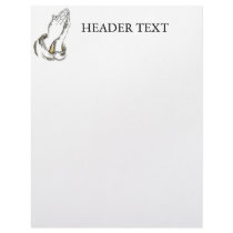 KRW Praying Hands Custom Letterhead