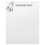 KRW Praying Hands Custom Letterhead