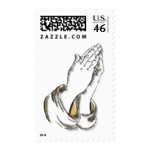 KRW Praying Hands Stamp