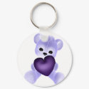 KRW Purple Teddy keychains