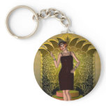 KRW Putting on the Ritz Deco Flapper II keychains