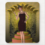 KRW Putting on the Ritz Deco Flapper II mousepads