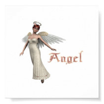 KRW Red Head Angel posters