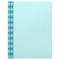 KRW Retro Blue Diamond Blue Letterhead