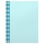 KRW Retro Blue Diamond Blue Letterhead
