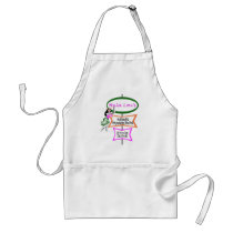 KRW Retro Hula Lou's Polynesian Buffet aprons