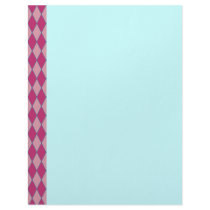 KRW Retro Pink Diamond Pink Letterhead