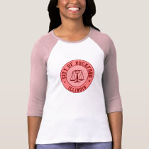 KRW Rockford Peach Baseball Emblem Shirt by KRWDesigns KRW Rockford Peach Baseball Emblem Shirt