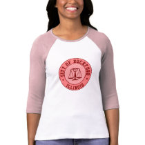 KRW Rockford Peach Baseball Emblem Shirt