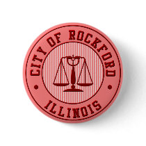 KRW Rockford Peach Baseball Team Pin
