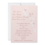 KRW Rose Custom Wedding Invitation