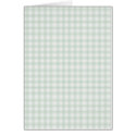 KRW Sage Gingham cards