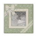 KRW Sage Green Custom Wedding Photo magnets by KRWWedding KRW Sage Green Custom Wedding Photo magnets