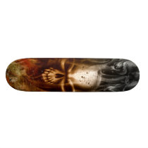 KRW Smoldering Skull skateboards