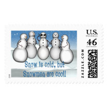 KRW Snow is Cold but Snowmen are Cool Custom Stamp by KRWDesigns KRW Snow is Cold but Snowmen are Cool Custom Stamp