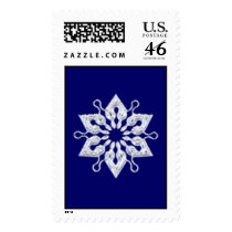 KRW Snowflake postage by KRWDesigns KRW Snowflake postage