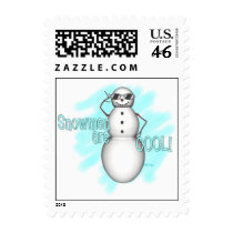 KRW Snowmen are Cool Custom Stamp by KRWDesigns KRW Snowmen are Cool Custom Stamp