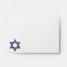 KRW Star of David A2 Envelope