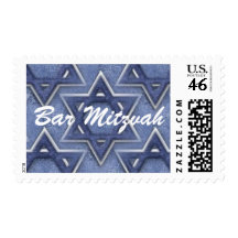 KRW Star of David Bar Mitzvah Stamp