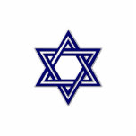 KRW Star of David Hanukkah Pin