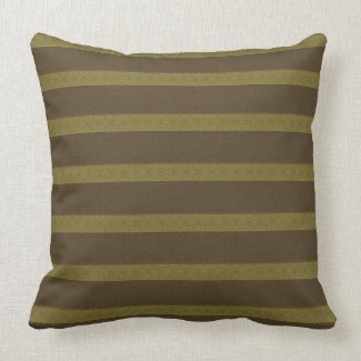 KRW Steampunk Stripes Pillow