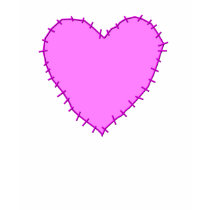 KRW Stitched Heart Shirt by KRWDesigns KRW Stitched Heart Shirt