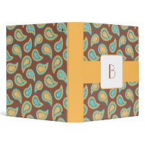 KRW Summer Breeze Paisley Monogram Album Binder*