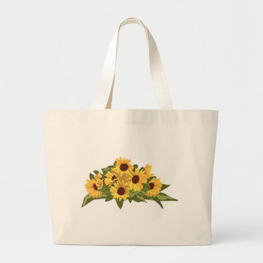 simply southern sunflower tote