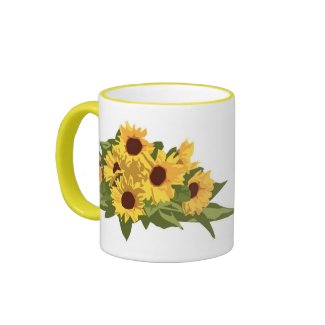 KRW Sunflowers Coffee Mug mug