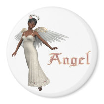 KRW Sweet Angel - African American magnets