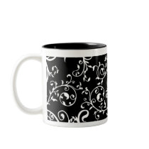 KRW Swirling Vines mugs by KRWDesigns KRW Swirling Vines mugs