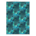 KRW Teal Butterfly cards