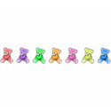KRW Teddy Rainbow t-shirts